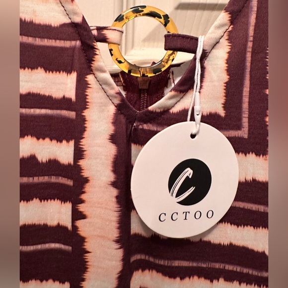 NWT Women’s Bohemian Style Casual Maxi Beach Dress Multi Color Size M - Picture 3 of 7